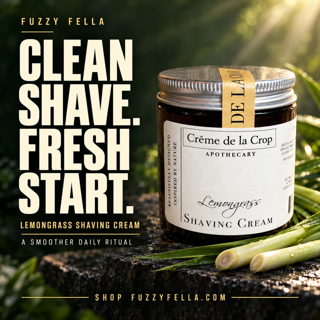 Shaving Cream - Moisturizing (Lemongrass)