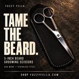 Beard Grooming Scissor 5" (USA made)