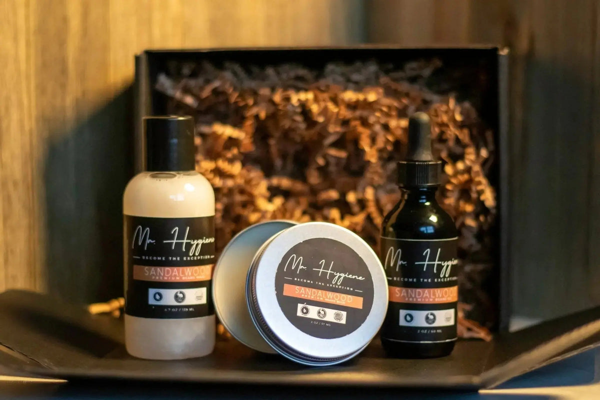 Sandalwood Beard Kit – Bold Scent, Complete Care
